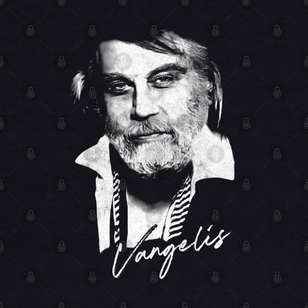 Vangelis / Retro Synth Fan Design by DankFutura